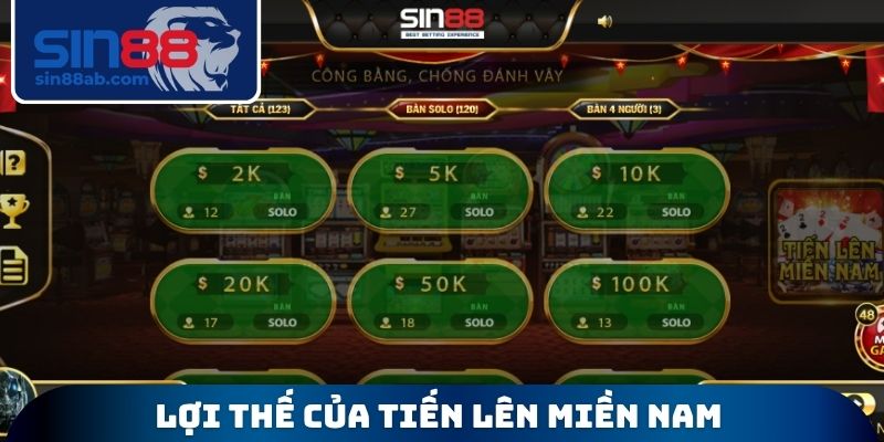 Lợi thế của tiến lên miền Nam