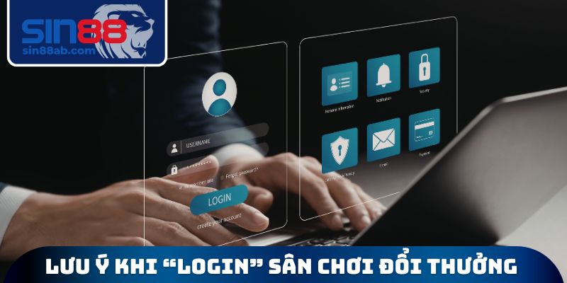 Lưu ý khi “login” sân chơi đổi thưởng