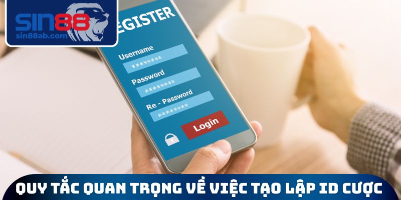 Quy tắc quan trọng về việc tạo lập ID cược