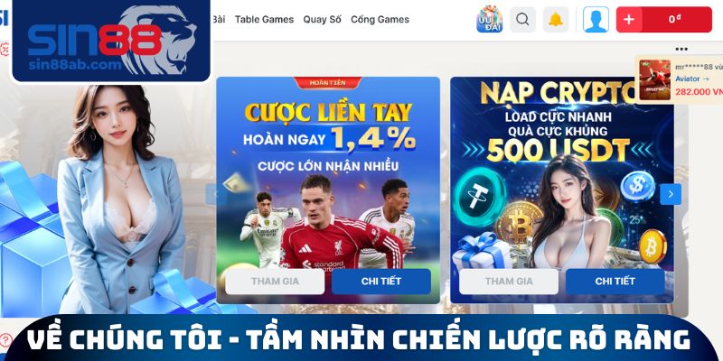 Về chúng tôi có tầm nhìn chiến lược rõ ràng